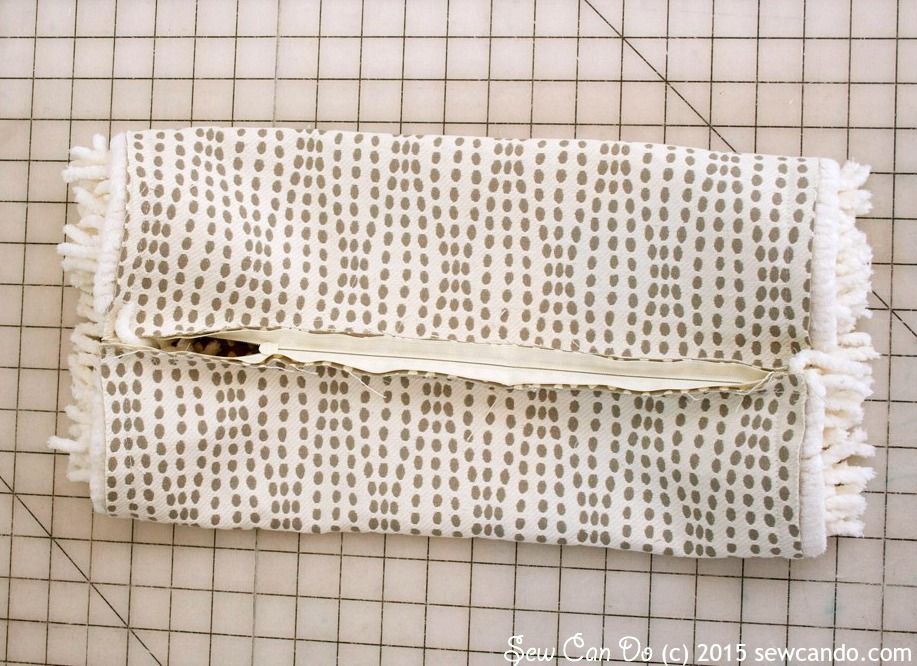 Sew Can Do DIY Designer Pillows & Trying Out The My Own Fringemaker